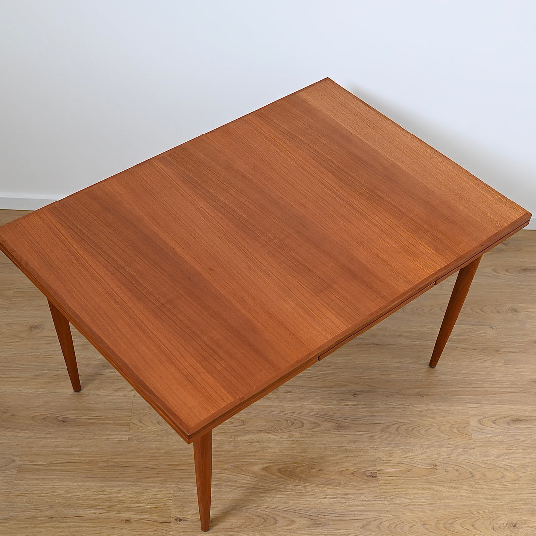 Parker Mid Century Teak Nordic Extendable Dining Table