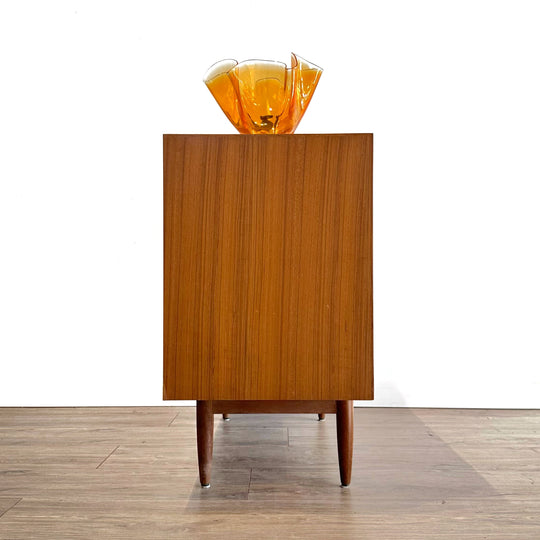 Mid Century Teak Sideboard LP Cabinet Buffet by Chiswell