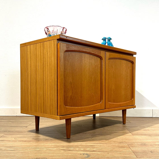 Mid Century Sideboard LP Record Cabinet by Noblett