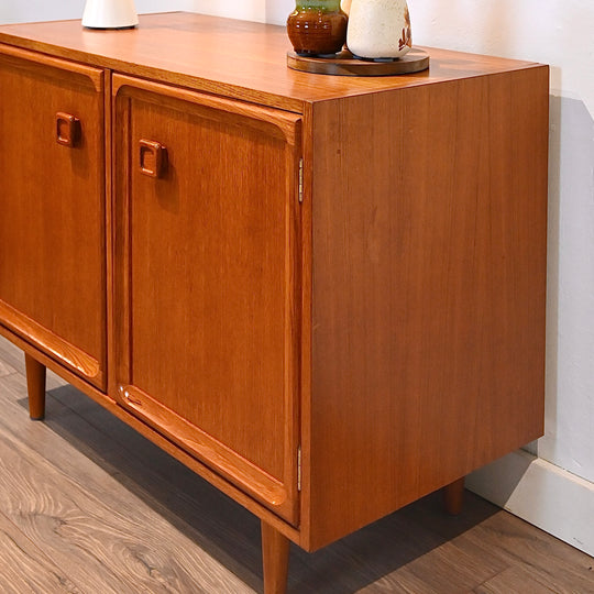 Mid Century Teak Parker Sideboard LP Record Cabinet