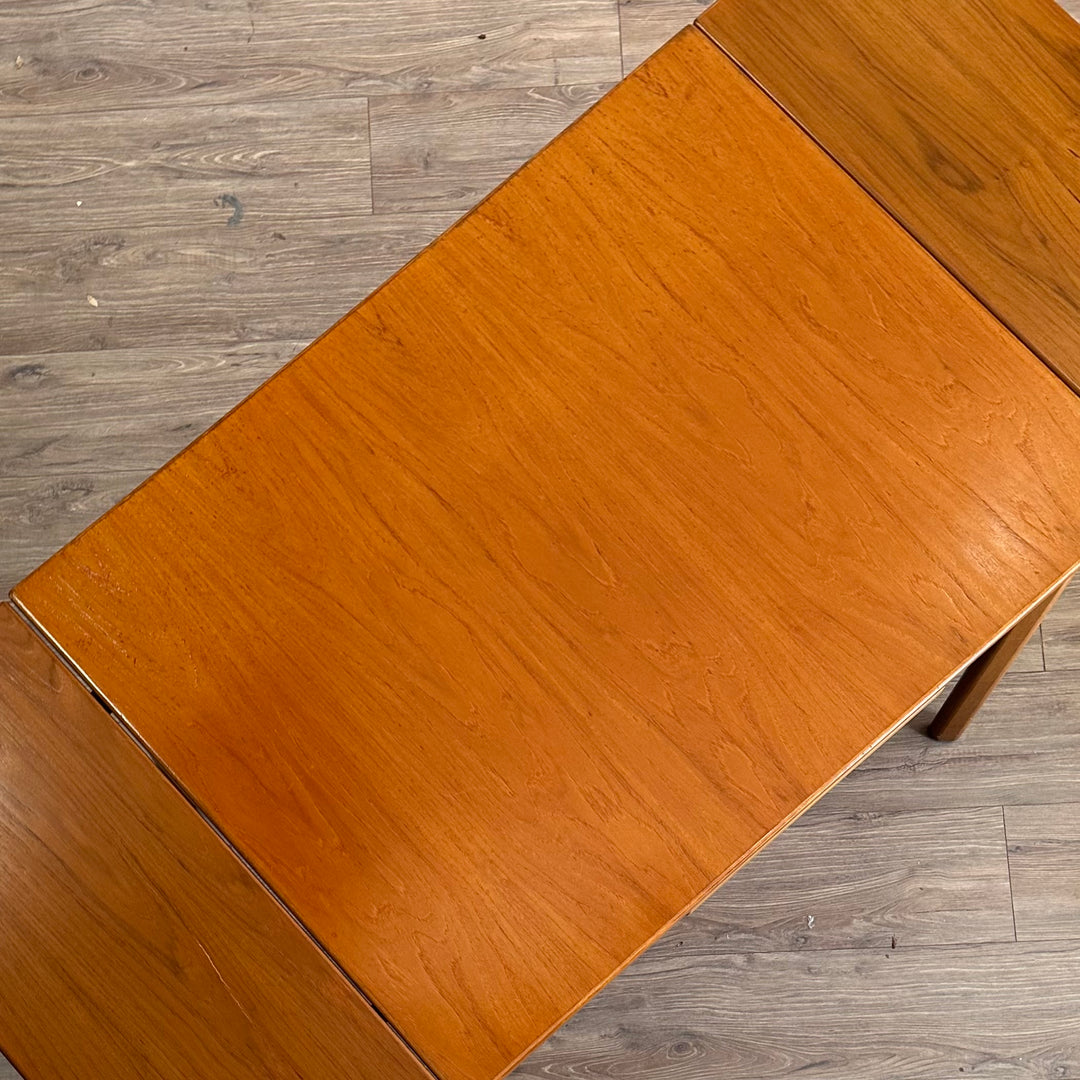 Mid Century Teak Extendable Dining Table