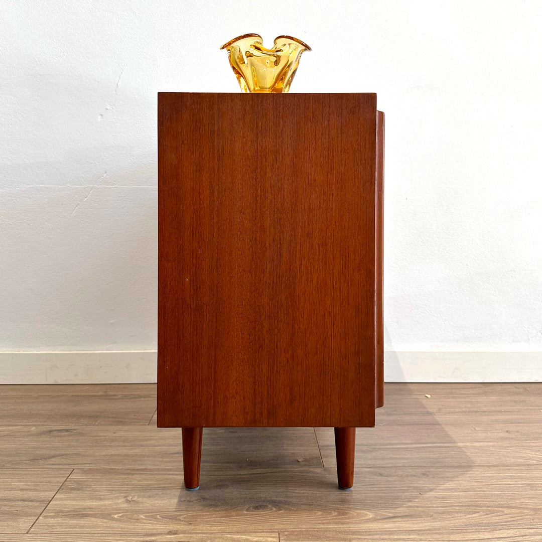 Mid Century Teak Sideboard LP Record Cabinet by Chiswell