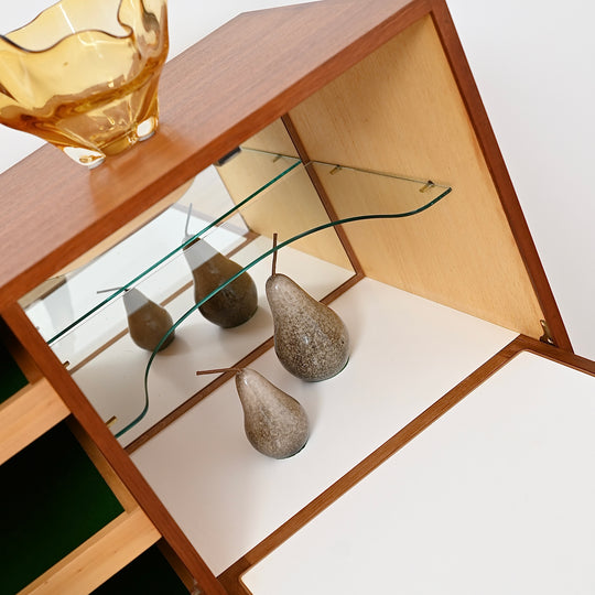 Mid Century Teak "Koben XL Bar Cabinet by Chiswell