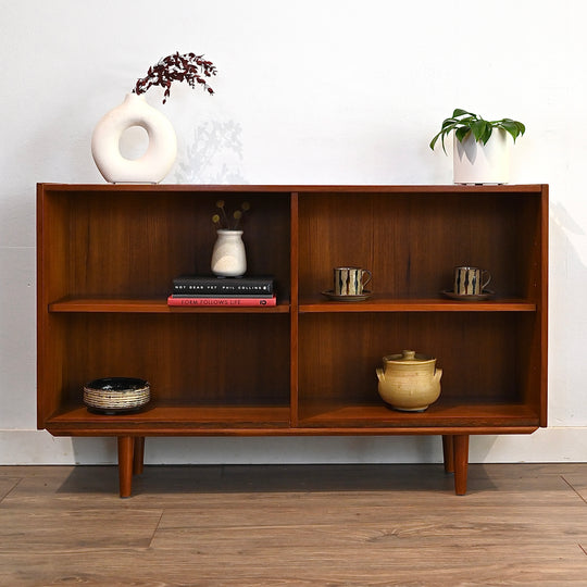 Parker Mid Century Teak Sideboard Bookcase Bookshelf Storage