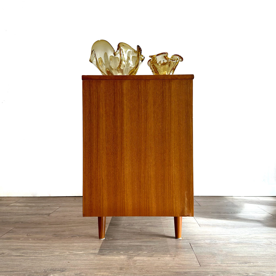 Mid Century Teak Sideboard LP Cabinet by Chiswell