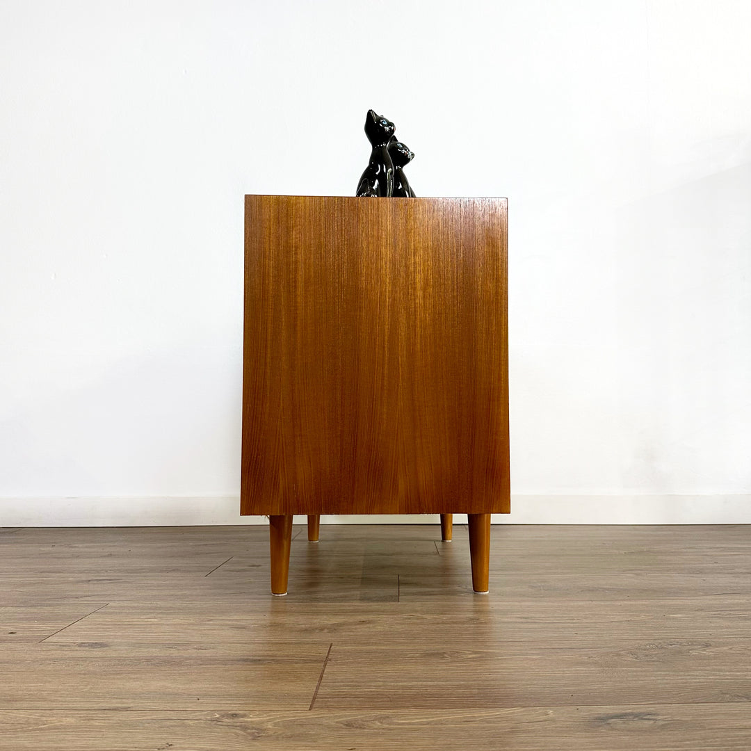 Mid Century Teak Parker Record Cabinet Sideboard