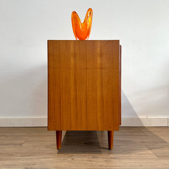 Mid Century Teak Sideboard LP Record Cabinet by Chiswell