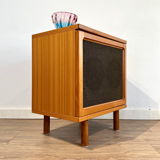 Mid Century Teak Sideboard LP Record Cabinet by Parker