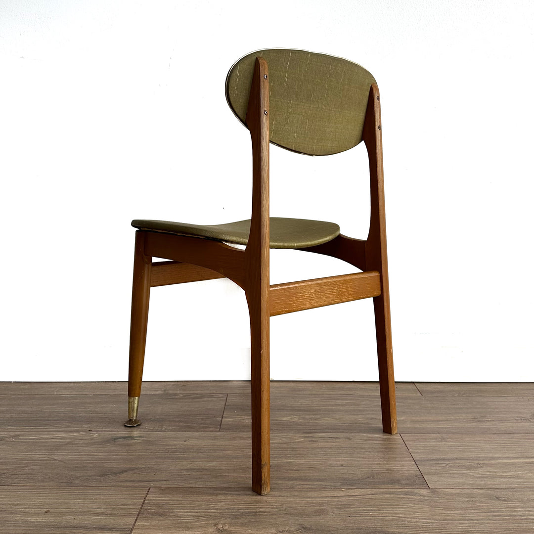 4x Mid Century Teak Dining Chairs by Elite