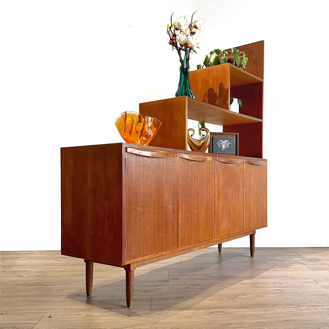 Mid Century Teak Sideboard Room Divider by Dickinsons