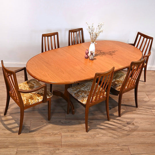 Mid Century Dining Setting Table Chairs by G Plan (UK)