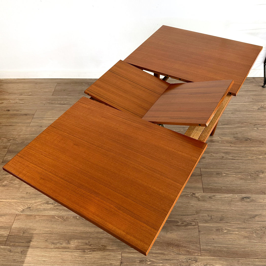 Mid Century Teak Extendable Dining Table by Chiswell