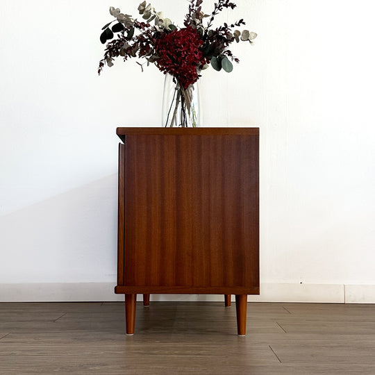 Mid Century Sideboard LP Record Cabinet by Noblett
(with drawers)