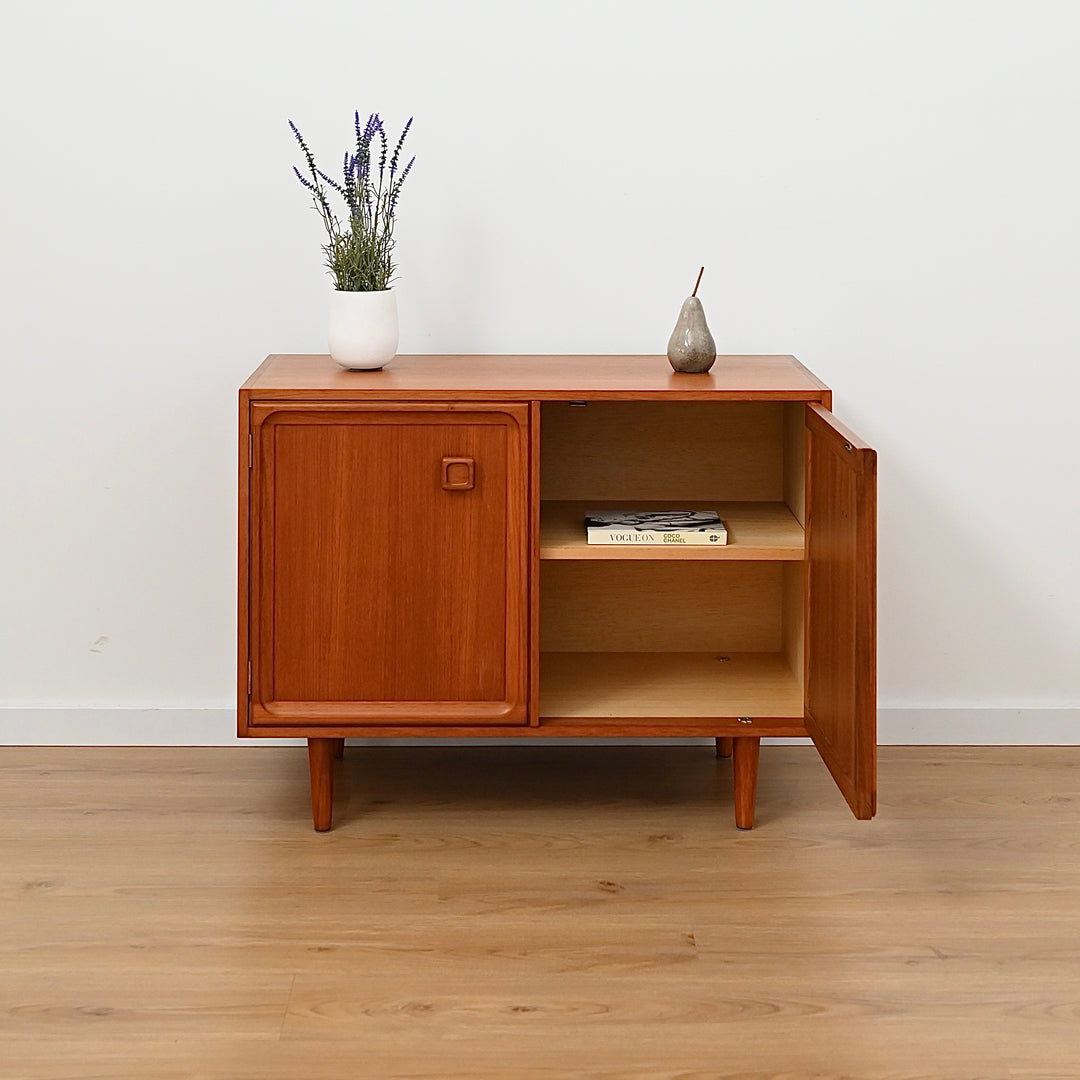 Parker Teak Mid Century Sideboard Record LP Cabinet