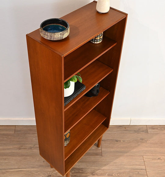 Parker Mid Century Teak Bookcase Bookshelf Storage