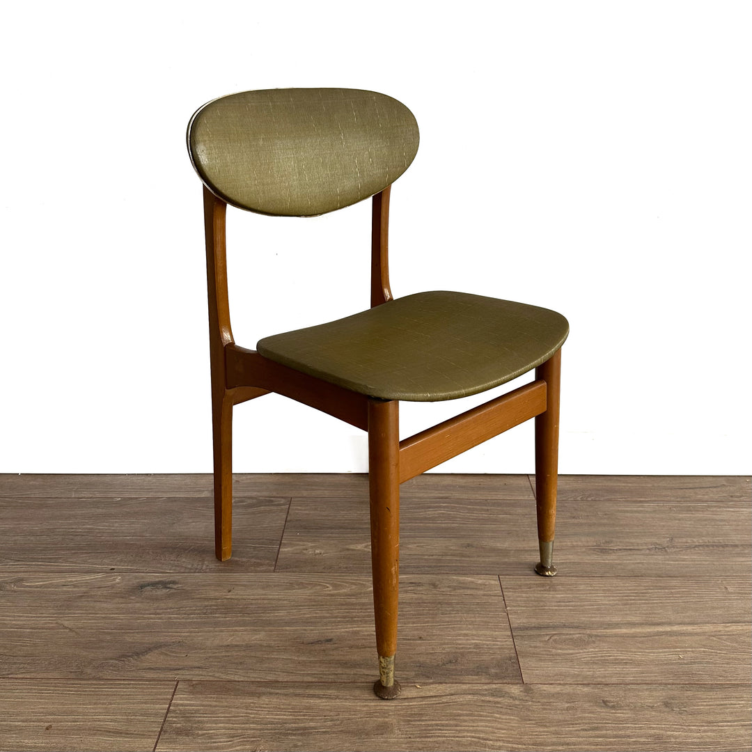 4x Mid Century Teak Dining Chairs by Elite