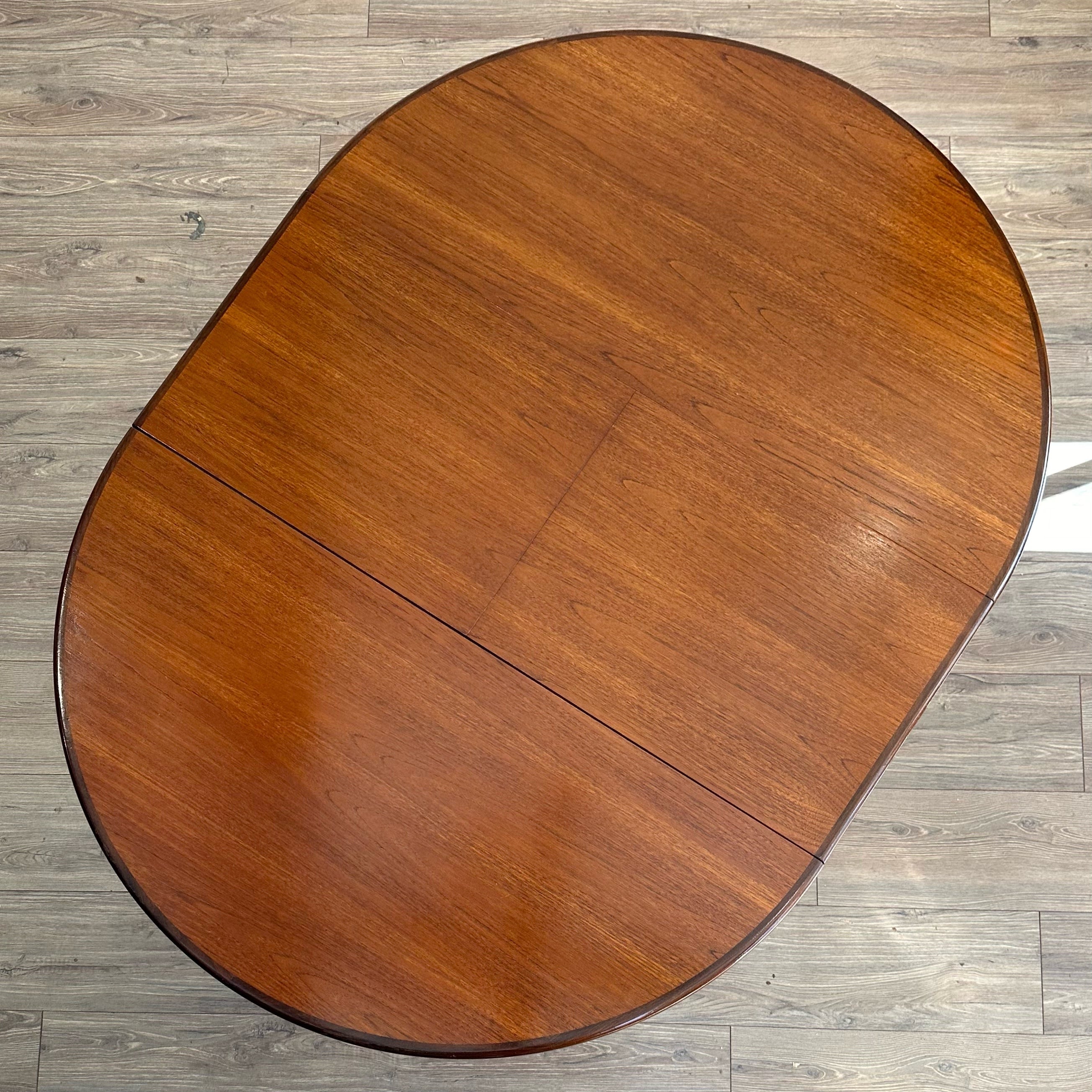 Mid Century Dining Suite G-Plan Round Extension Table and 6
