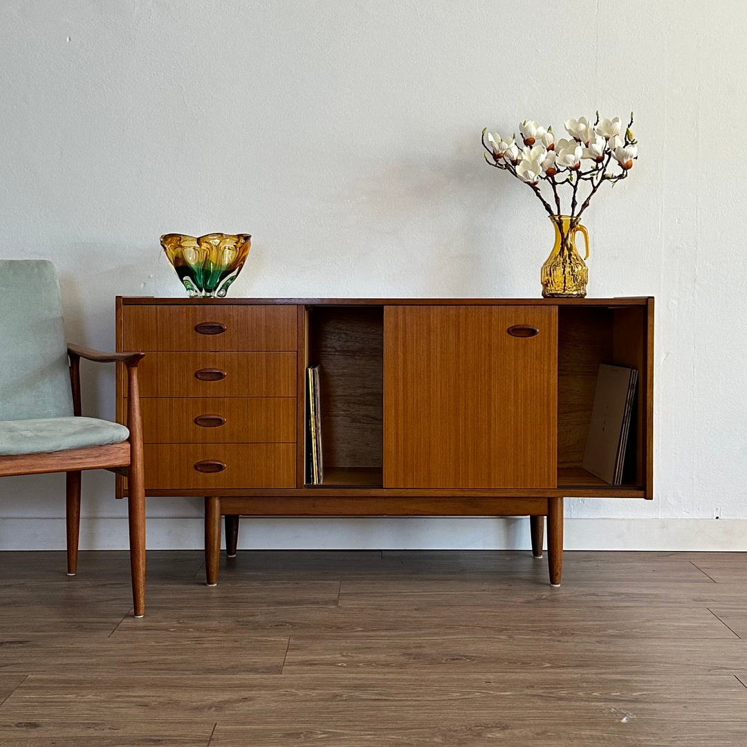 Mid Century Sideboard Buffet TV Unit by Elite