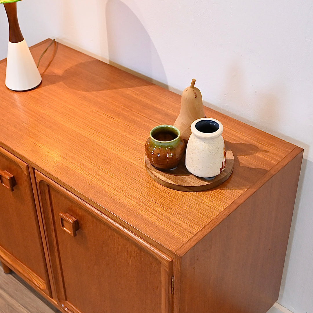 Mid Century Teak Parker Sideboard LP Record Cabinet