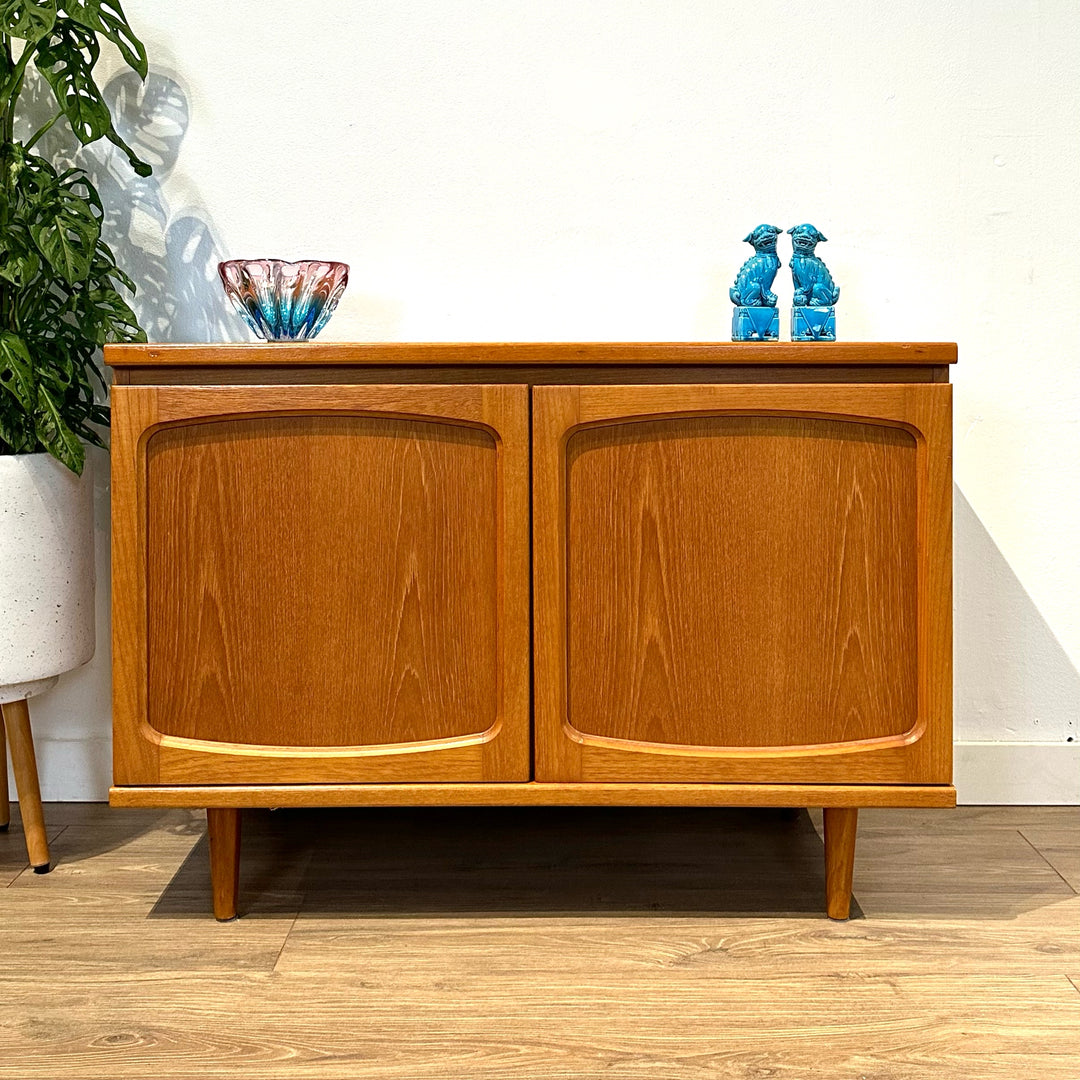 Mid Century Sideboard LP Record Cabinet by Noblett