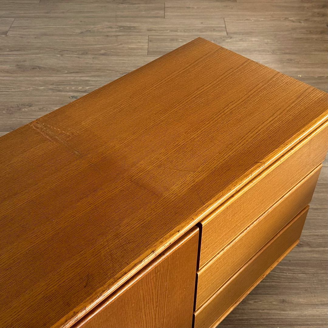 Mid Century Parker Teak Minimalist Sideboard TV Unit