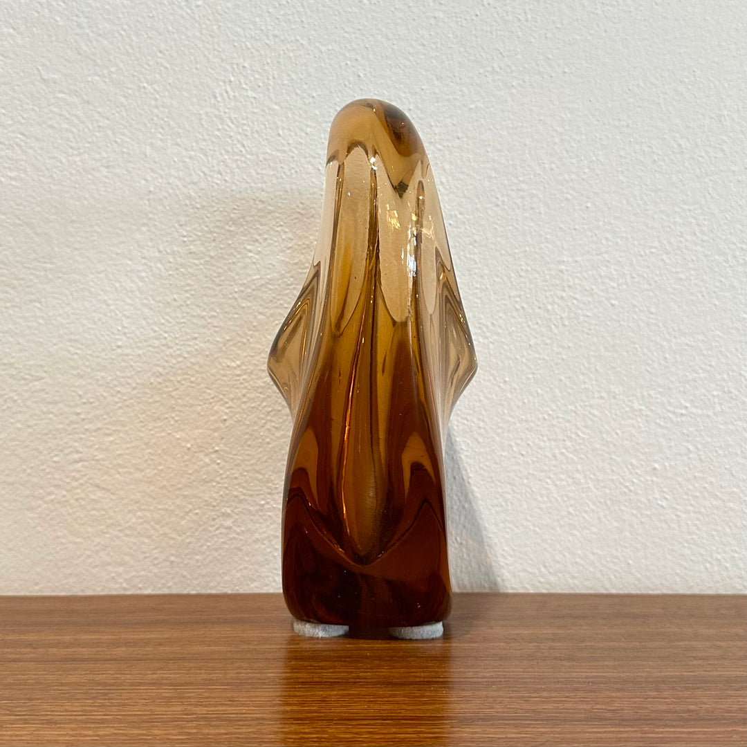 Mid Century Art Glass Vase