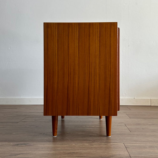 Mid Century Teak Sideboard Display LP Record Cabinet by Chiswell