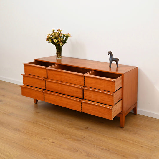 Mid Century Teak Dresser by Hayson Furniture