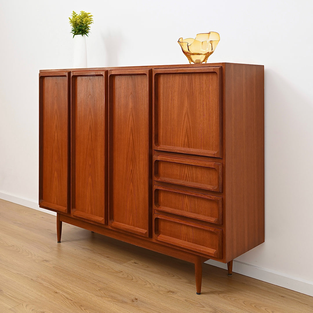 Mid Century Teak "Koben XL Bar Cabinet by Chiswell