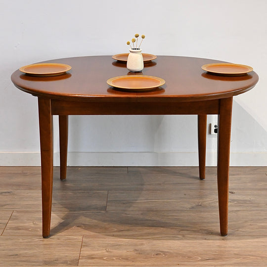 Mid Century Extendable Dining Table by Noblett