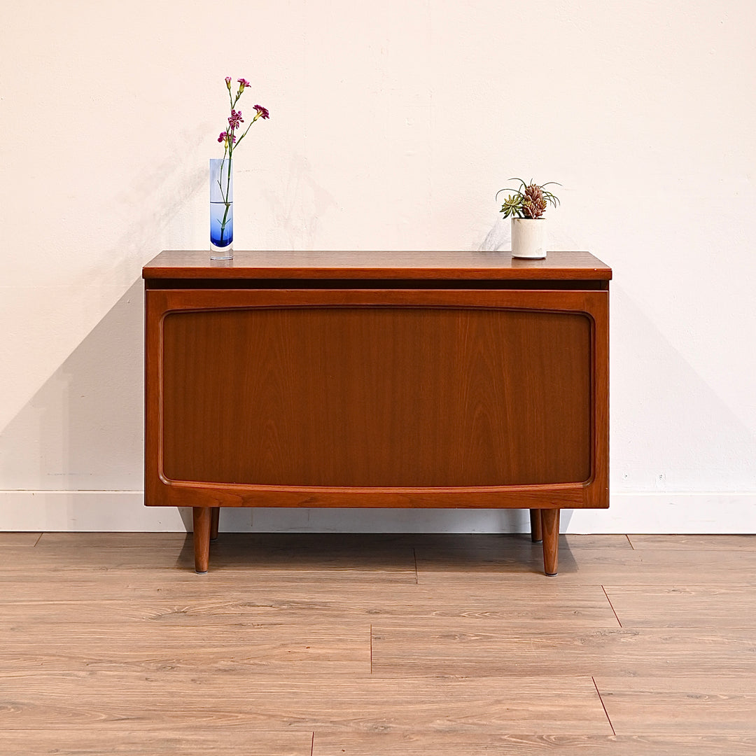 Mid Century Teak Sideboard Hallway Console by Noblett
