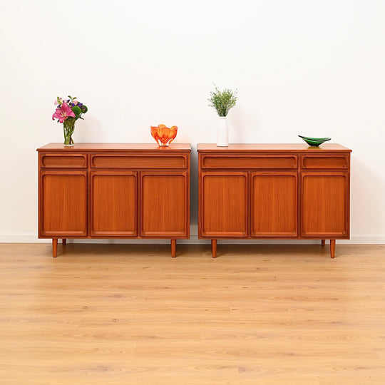 Mid Century Teak Sideboard Buffet by Chiswell