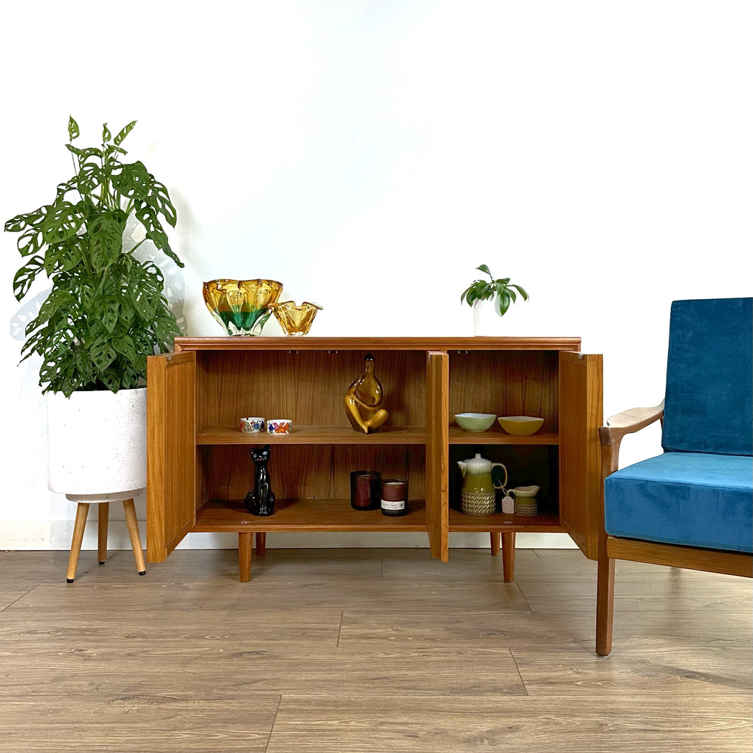 Mid Century Teak Sideboard LP by Chiswell