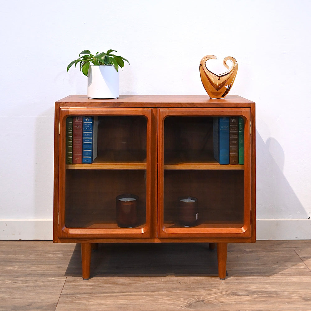 Mid Century Teak Sideboard Display LP Record Cabinet by Chiswell