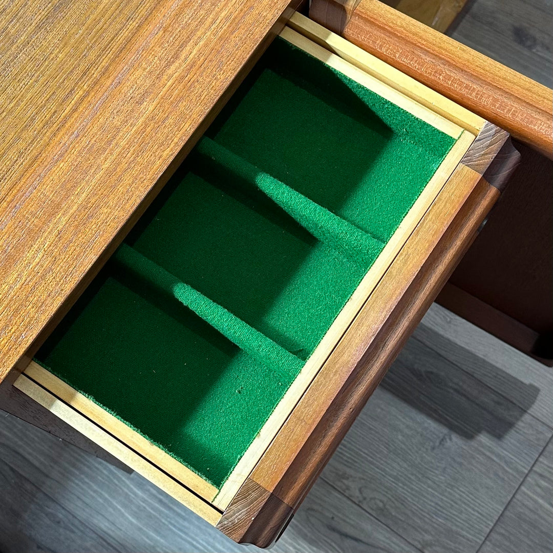 Mid Century Teak Sideboard LP Cabinet by Chiswell