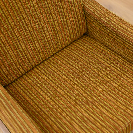 Rare Danish Deluxe "Rifka" Lounge Suite - Blackwood Frames and Original Mustard Upholstery