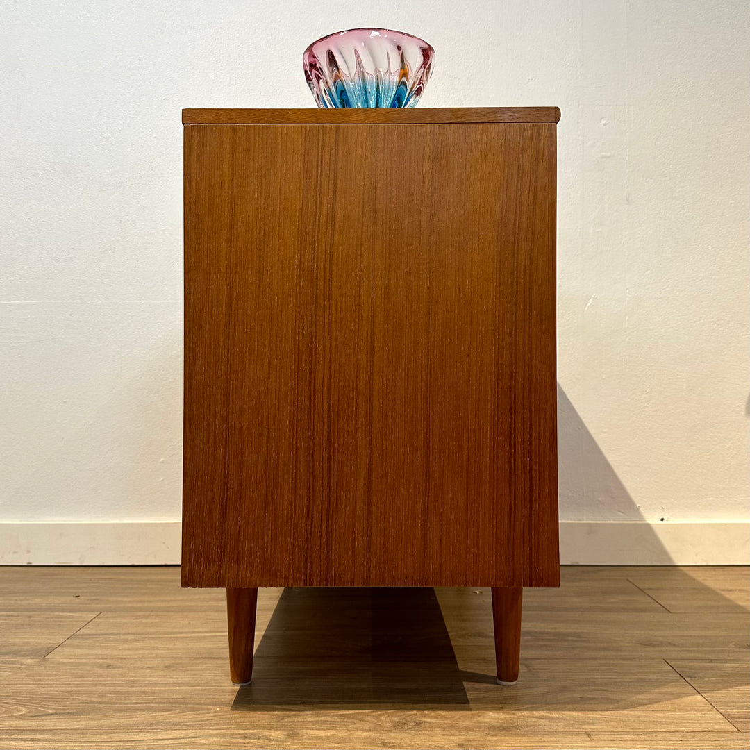 Mid Century Teak Sideboard LP Record Cabinet by Chiswell