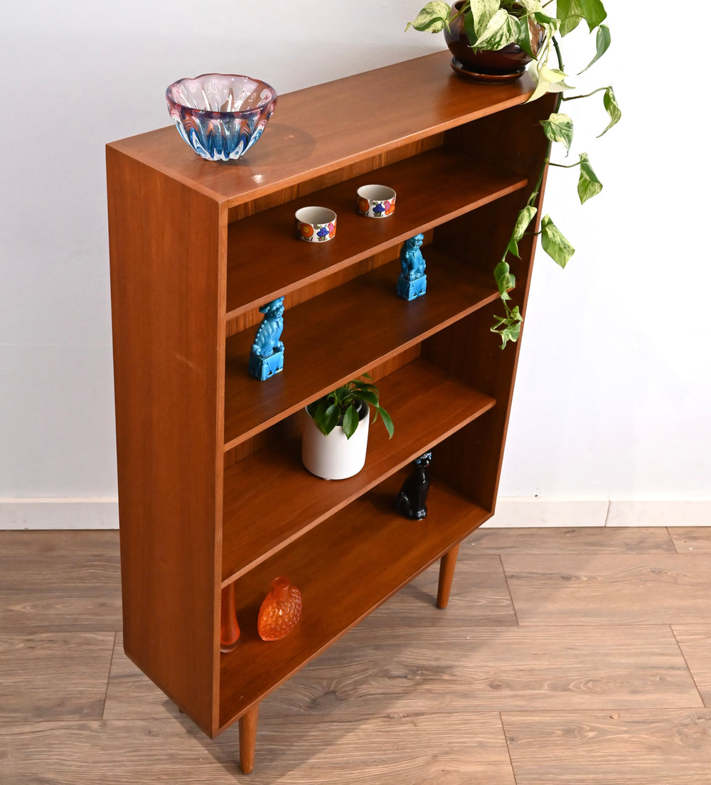 Parker Teak Mid Century Bookshelf Bookcase Shelving