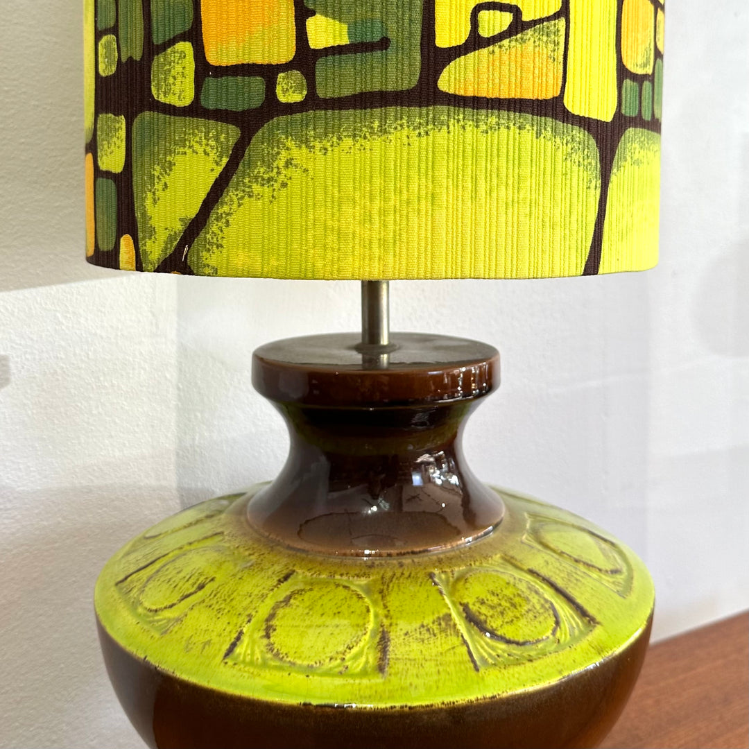 Retro 1970s Table Lamp