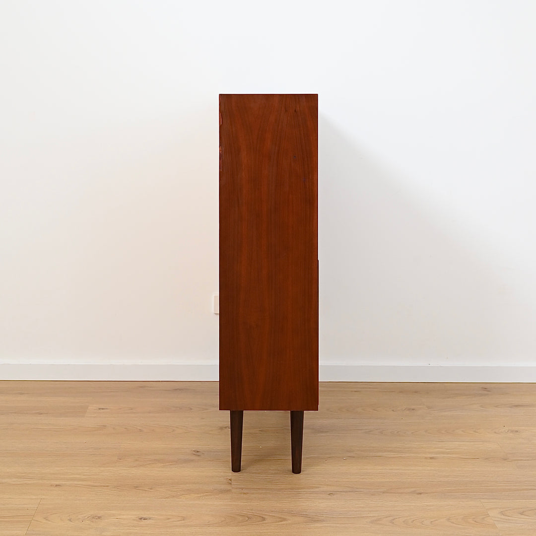 Parker Mid Century Walnut Sideboard Bookshelf Hall Cabinet