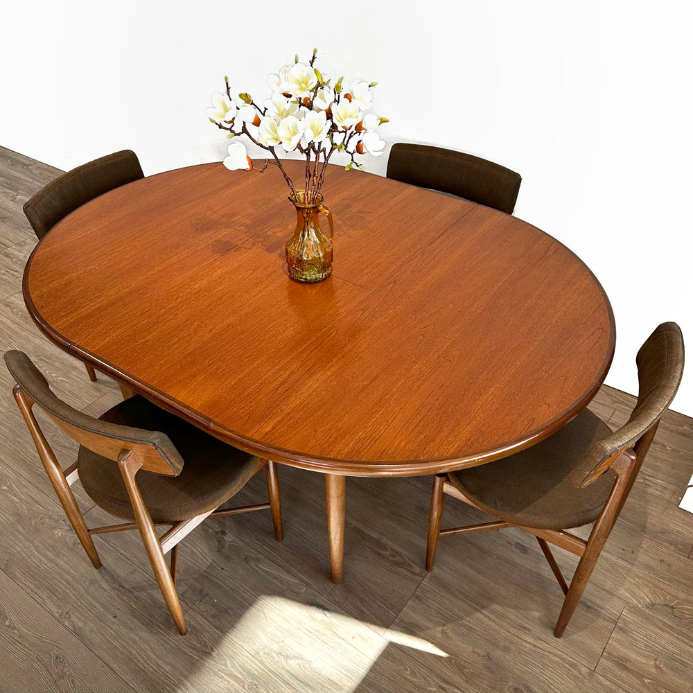 Mid Century Dining Table and Chairs by G Plan