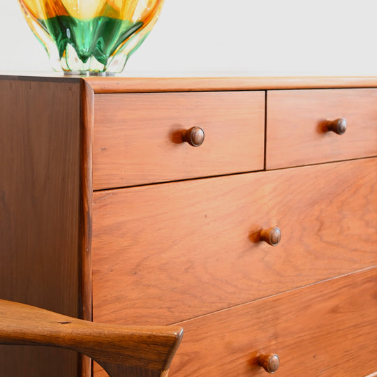 Mid Century Oak Sideboard Dresser Drawers