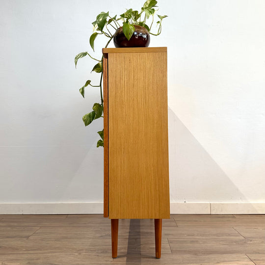 Mid Century Teak Display Cabinet by Noblett