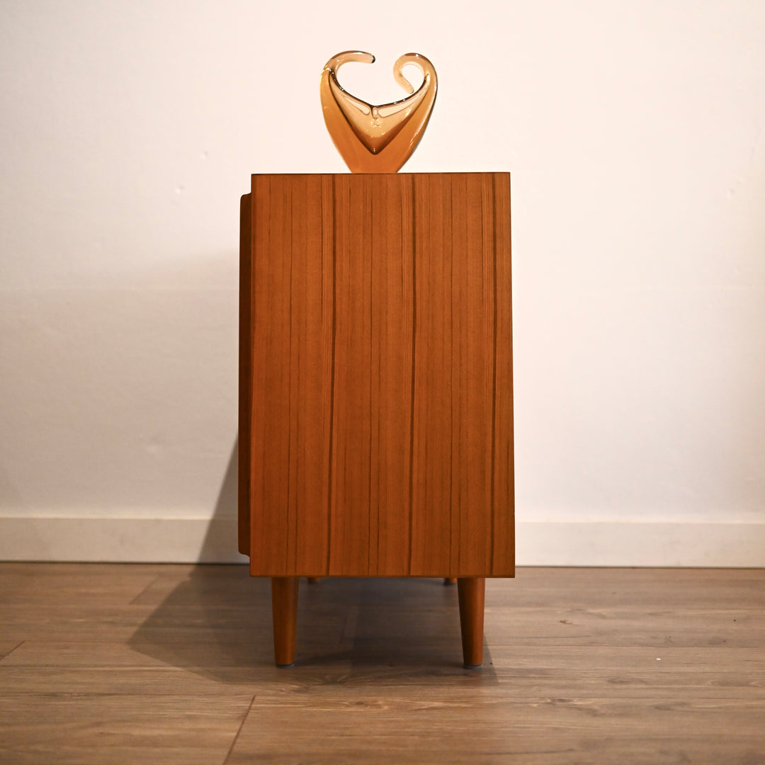 Mid Century Teak Sideboard Display LP Record Cabinet by Chiswell