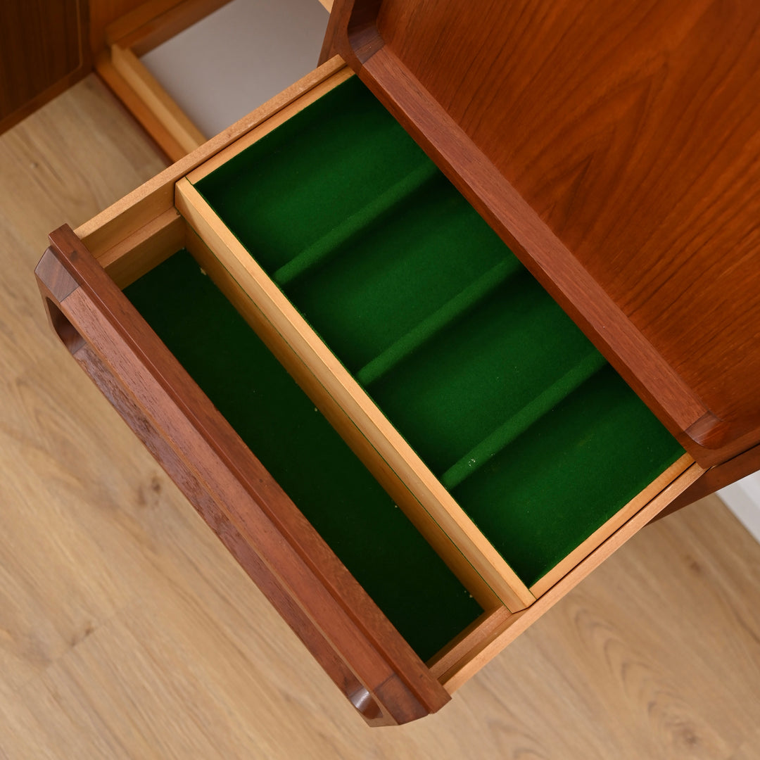 Mid Century Teak "Koben XL Bar Cabinet by Chiswell