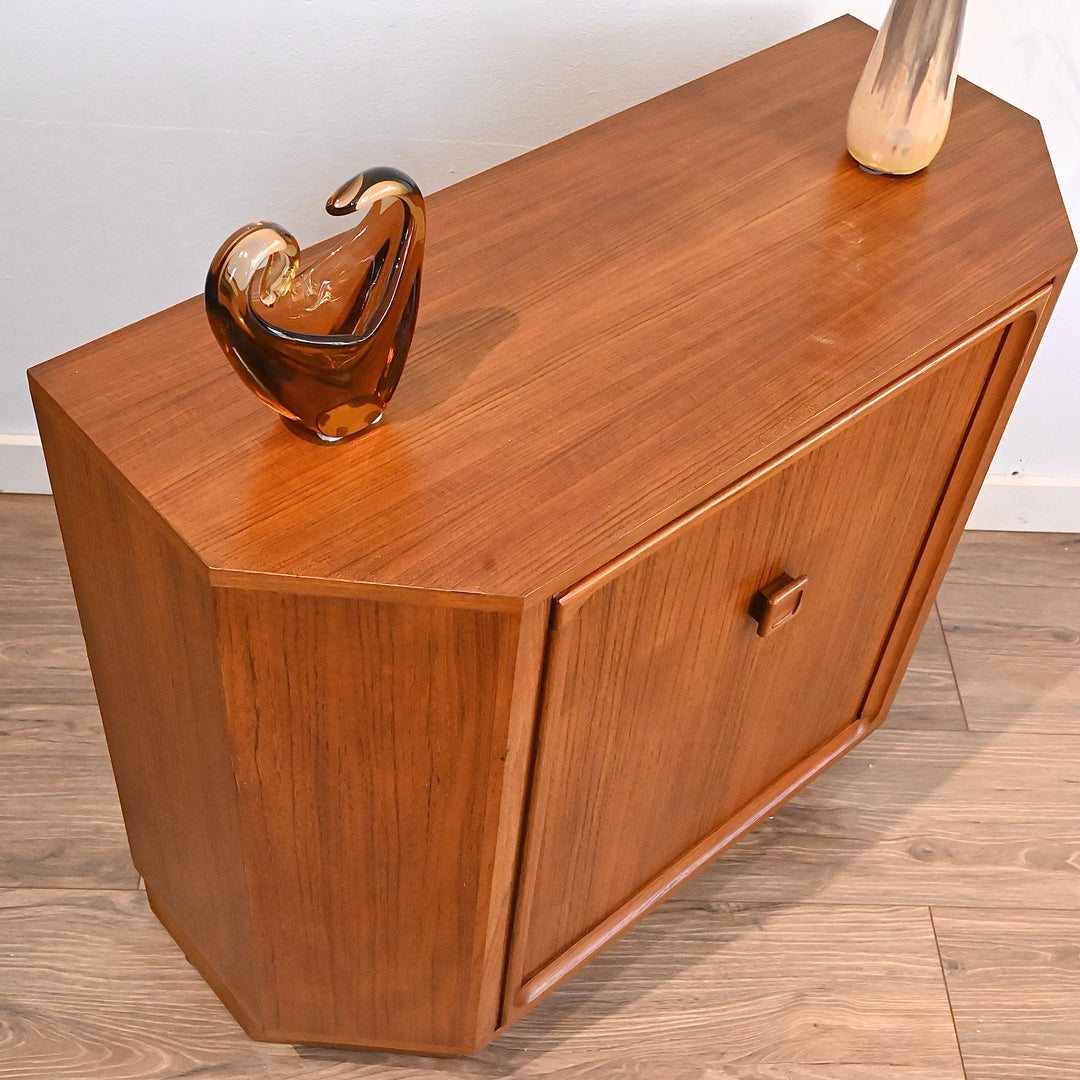 Parker Teak Mid Century Console Hallway Table