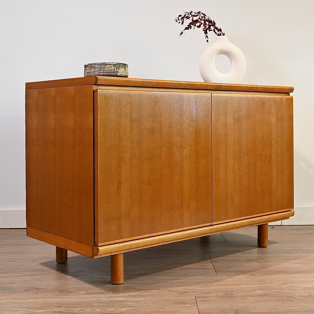 Mid Century Teak Sideboard LP Record Cabinet by Parker