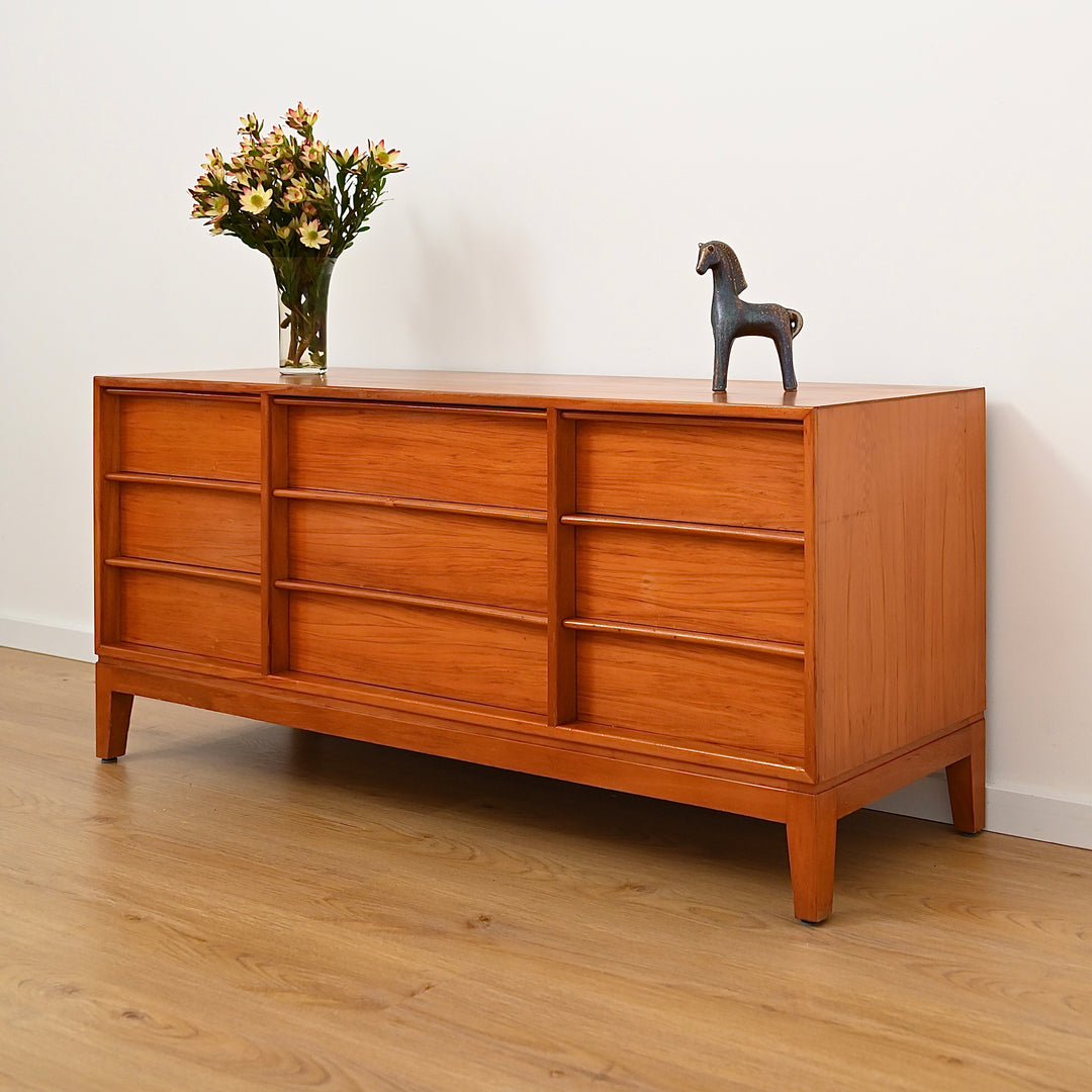 Mid Century Teak Dresser by Hayson Furniture