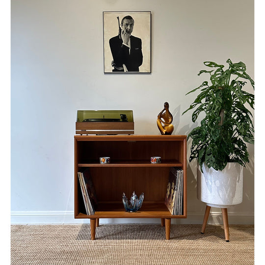 Mid Century Teak Bookshelf Bookcase Storage Shelving by Chiswell