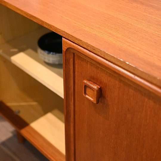 Mid Century Teak Parker Sideboard LP Record Cabinet